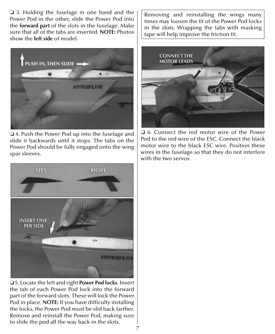 Flyzone HCAA28 User Manual | Page 7 / 16