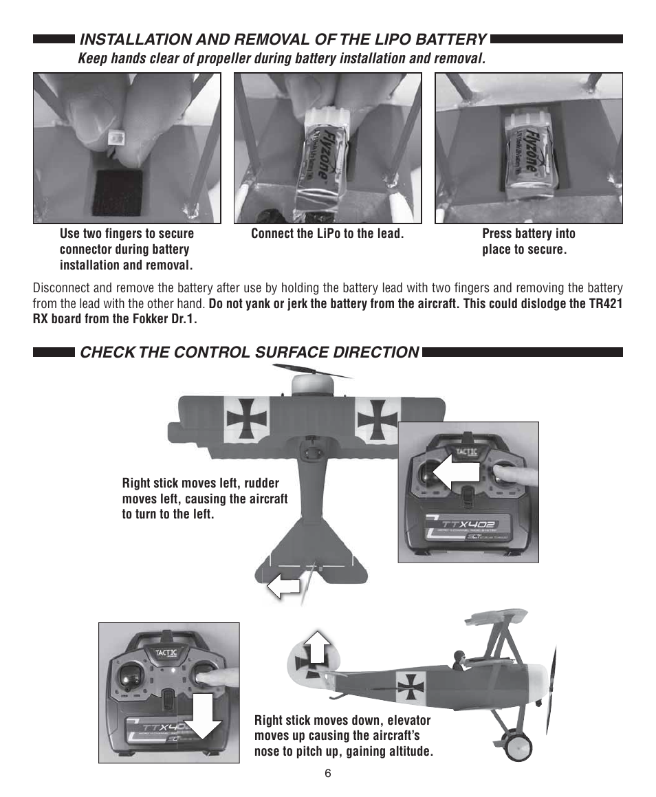 Flyzone FLZA2030 User Manual | Page 6 / 12