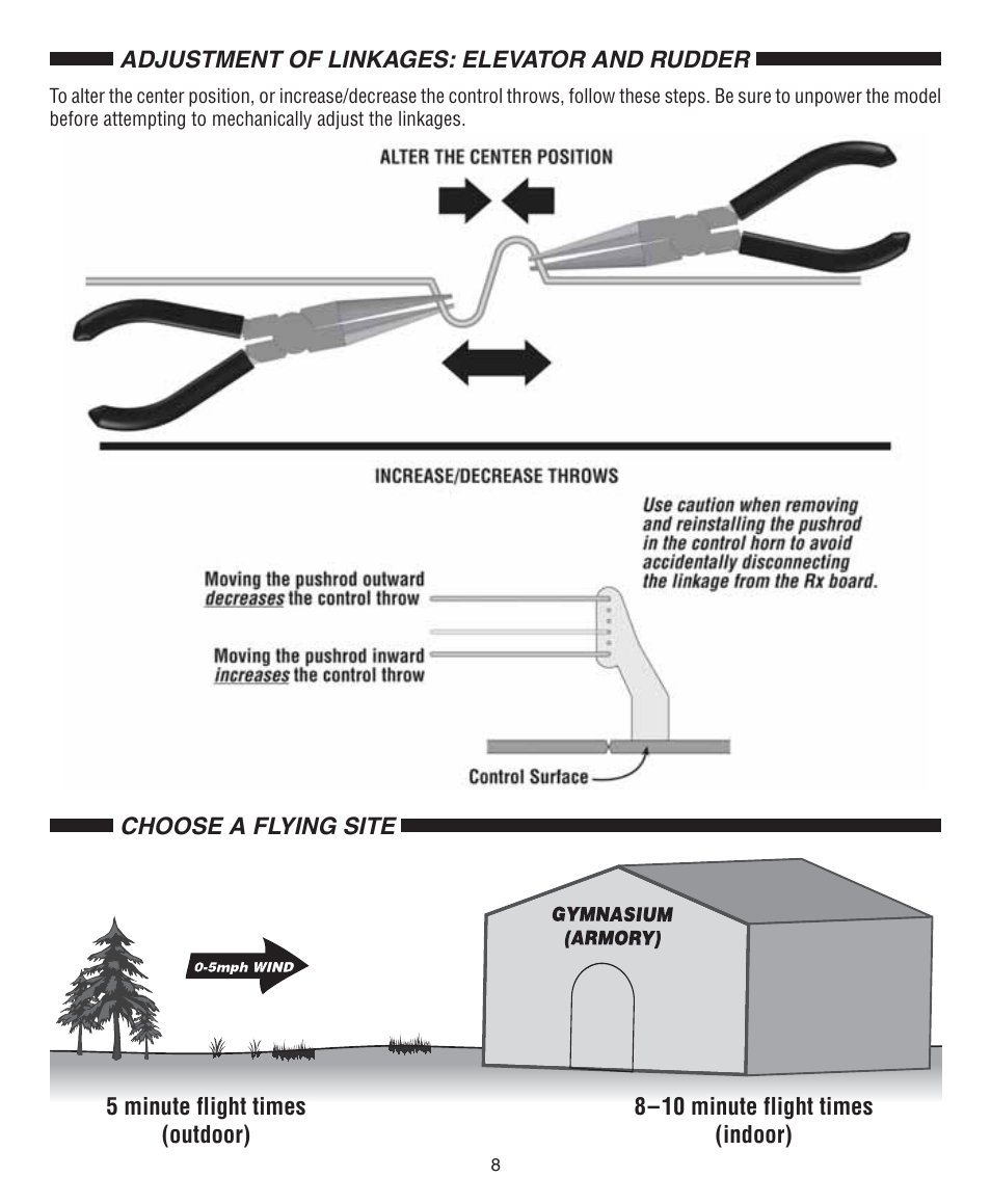 Flyzone FLZA2030 User Manual | Page 8 / 12