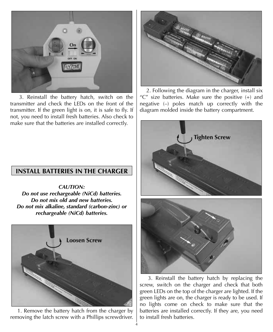 Flyzone HCAA1994 User Manual | Page 4 / 12