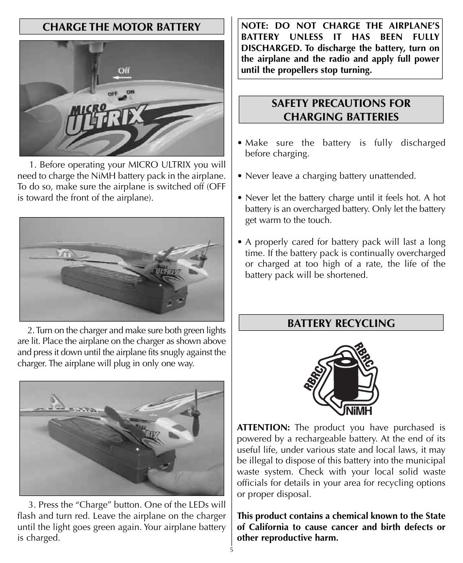 Flyzone HCAA1994 User Manual | Page 5 / 12