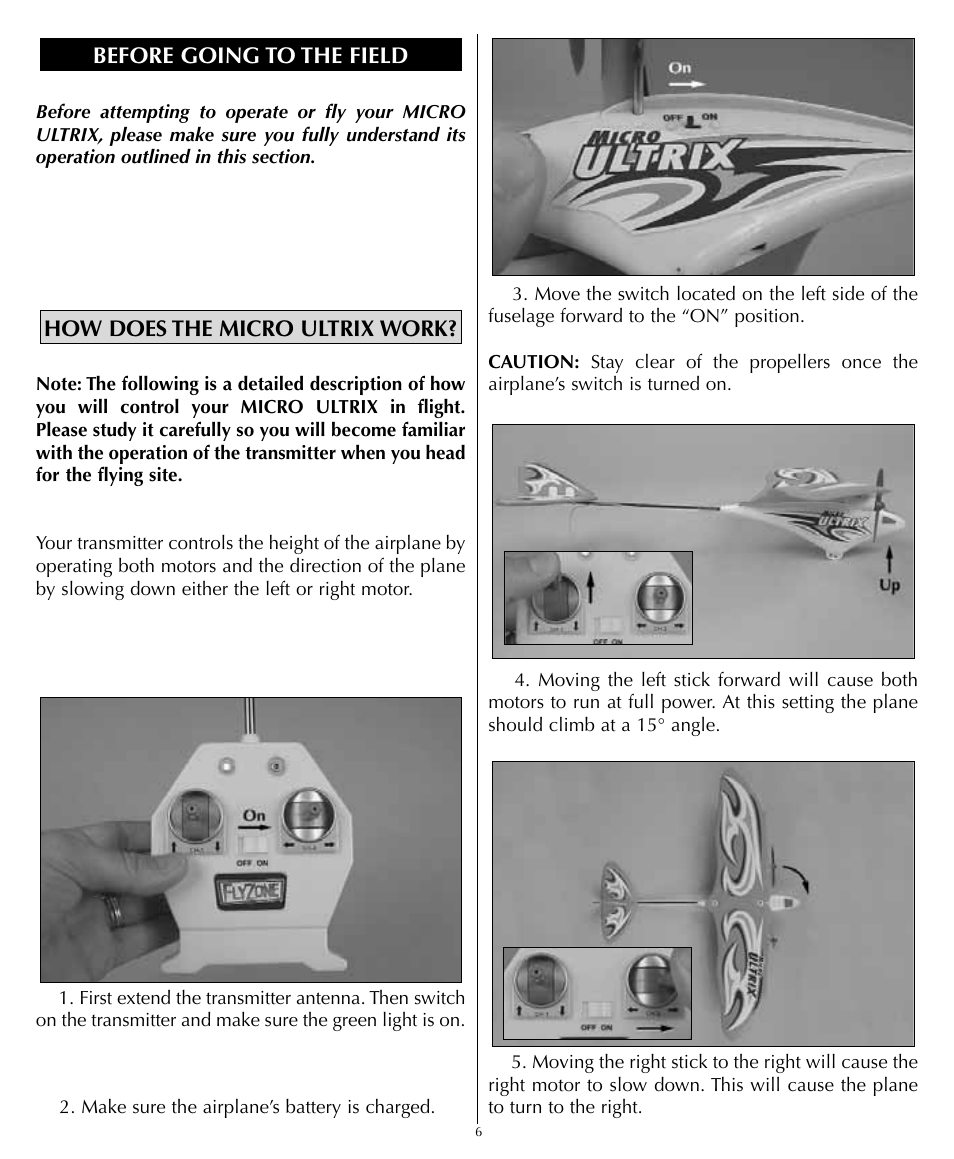 Flyzone HCAA1994 User Manual | Page 6 / 12