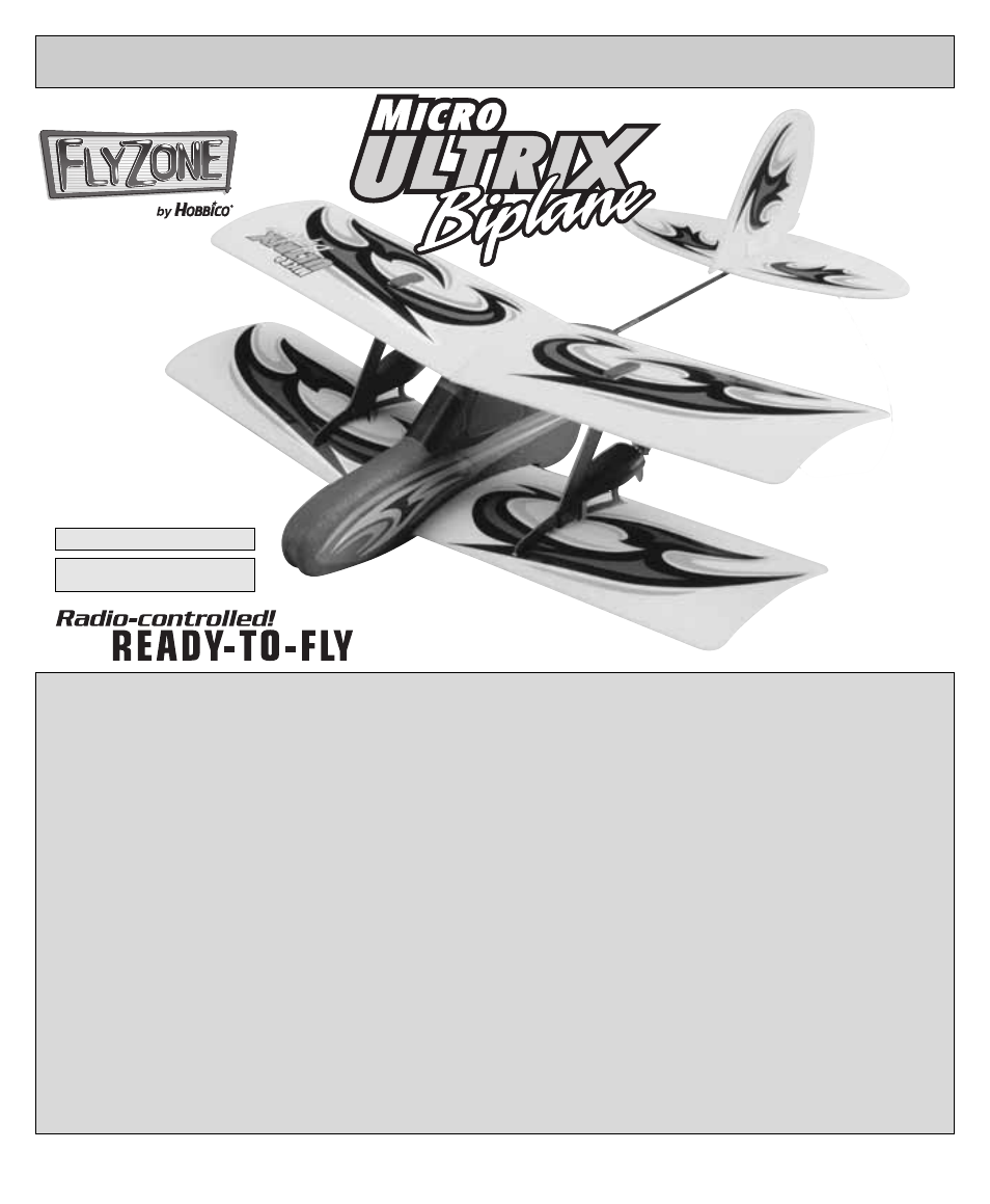 Flyzone HCAA1993 User Manual | 12 pages