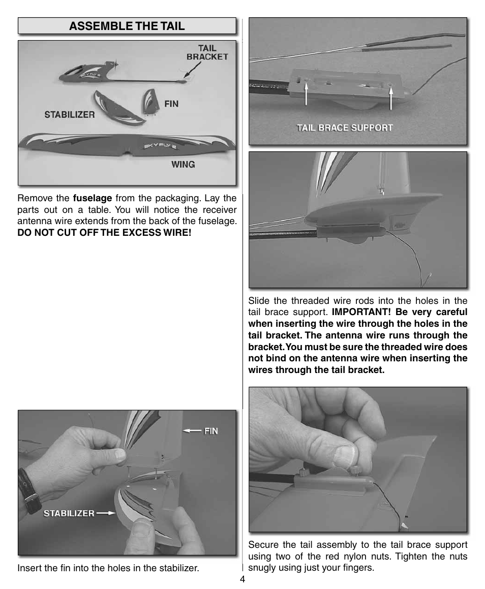 Flyzone HCAA41 User Manual | Page 4 / 12