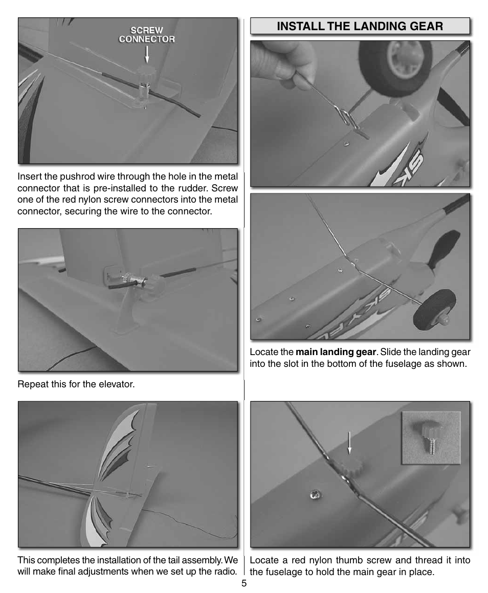 Flyzone HCAA41 User Manual | Page 5 / 12