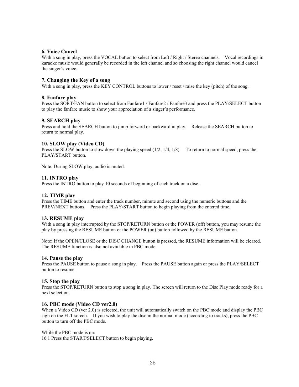 CAVS JB-99 User Manual | Page 35 / 56