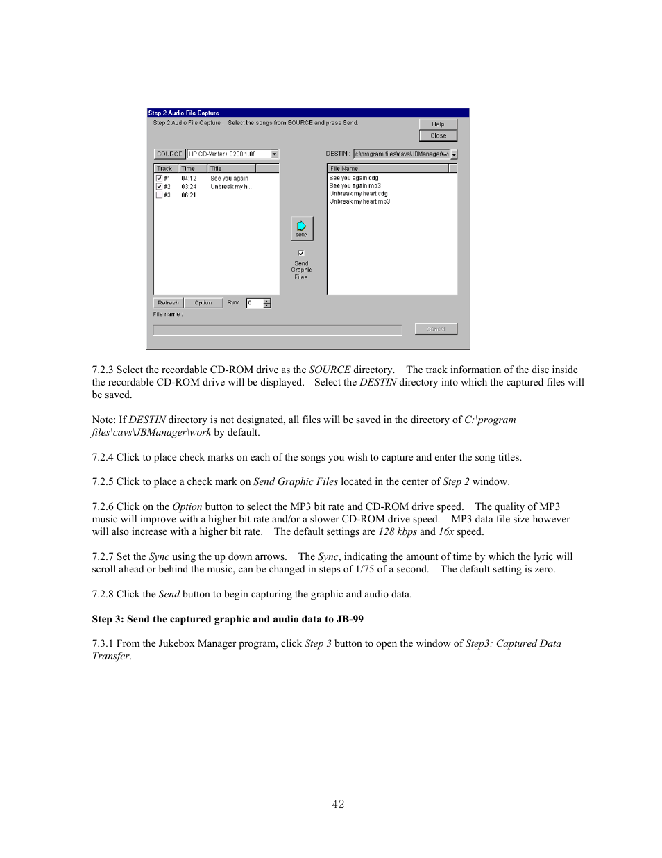 CAVS JB-99 User Manual | Page 42 / 56