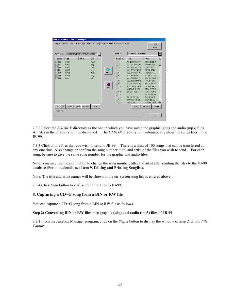 CAVS JB-99 User Manual | Page 43 / 56
