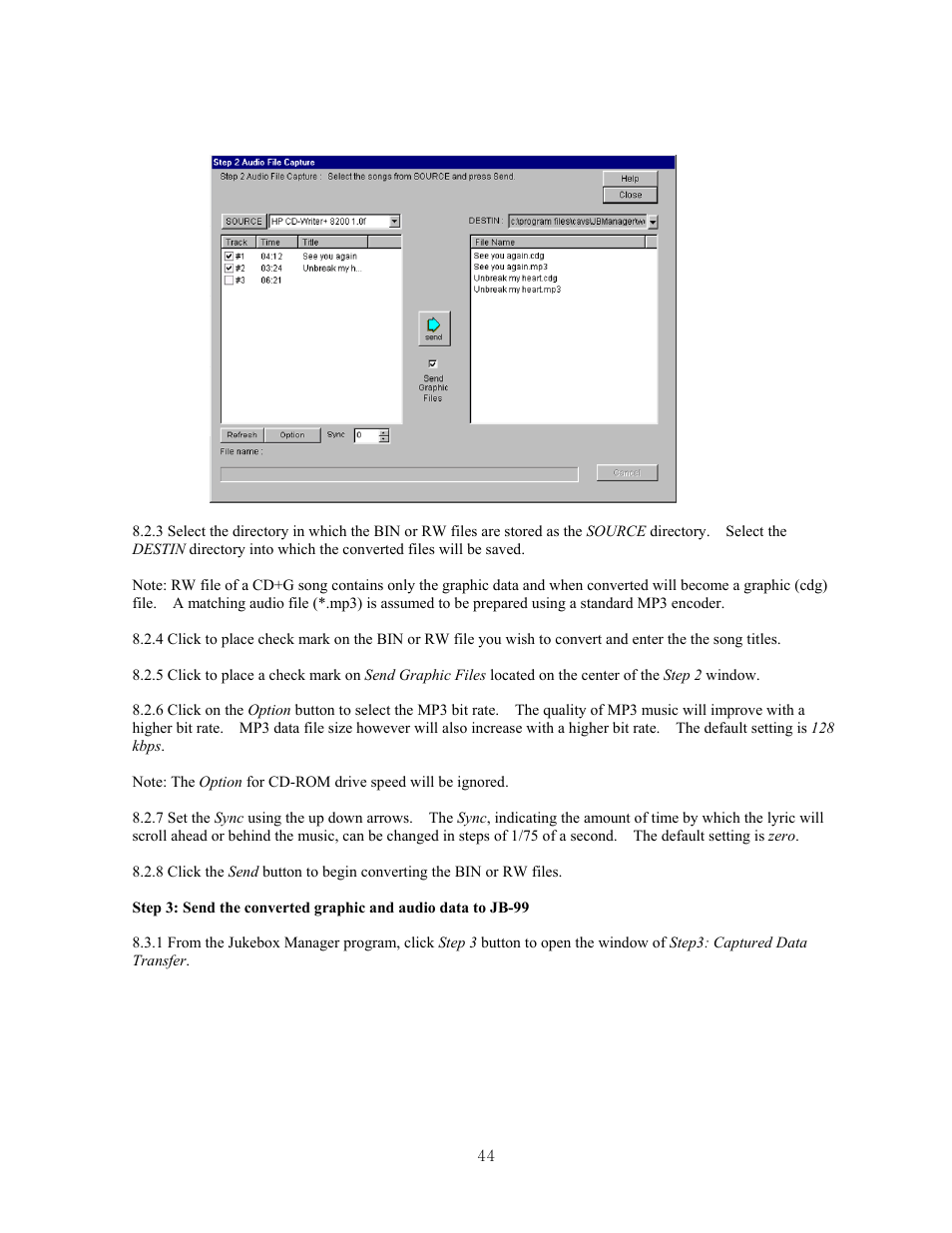 CAVS JB-99 User Manual | Page 44 / 56