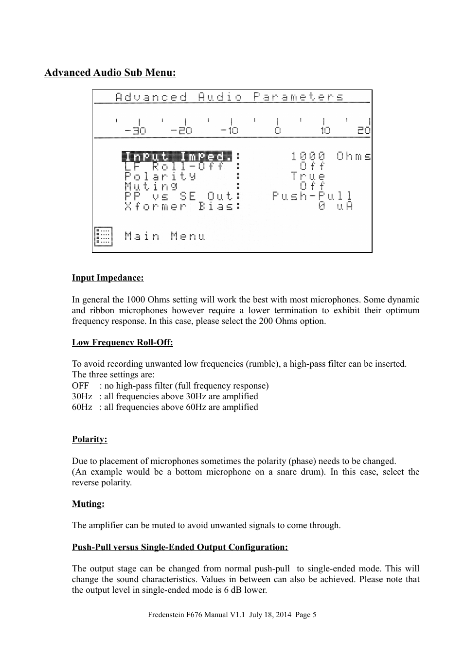 Fredenstein F676 User Manual | Page 6 / 9