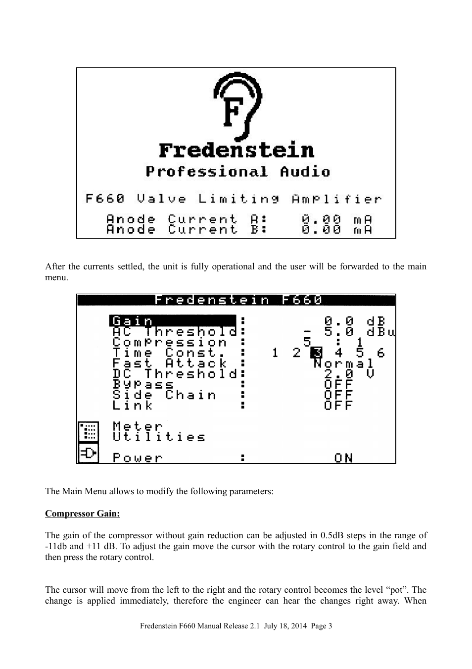 Fredenstein F660 User Manual | Page 4 / 9