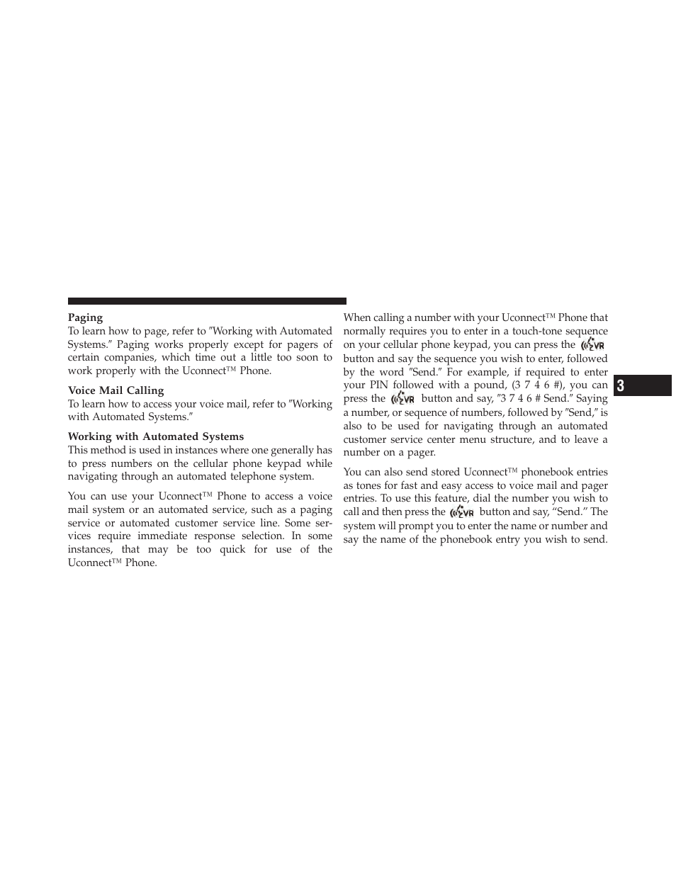 Chrysler 300SRT User Manual | Page 110 / 465