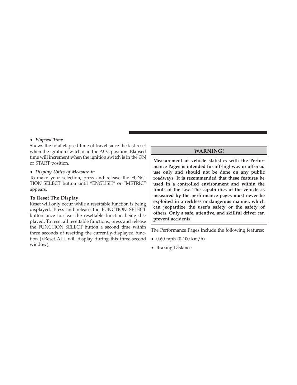 Chrysler 300SRT User Manual | Page 209 / 465