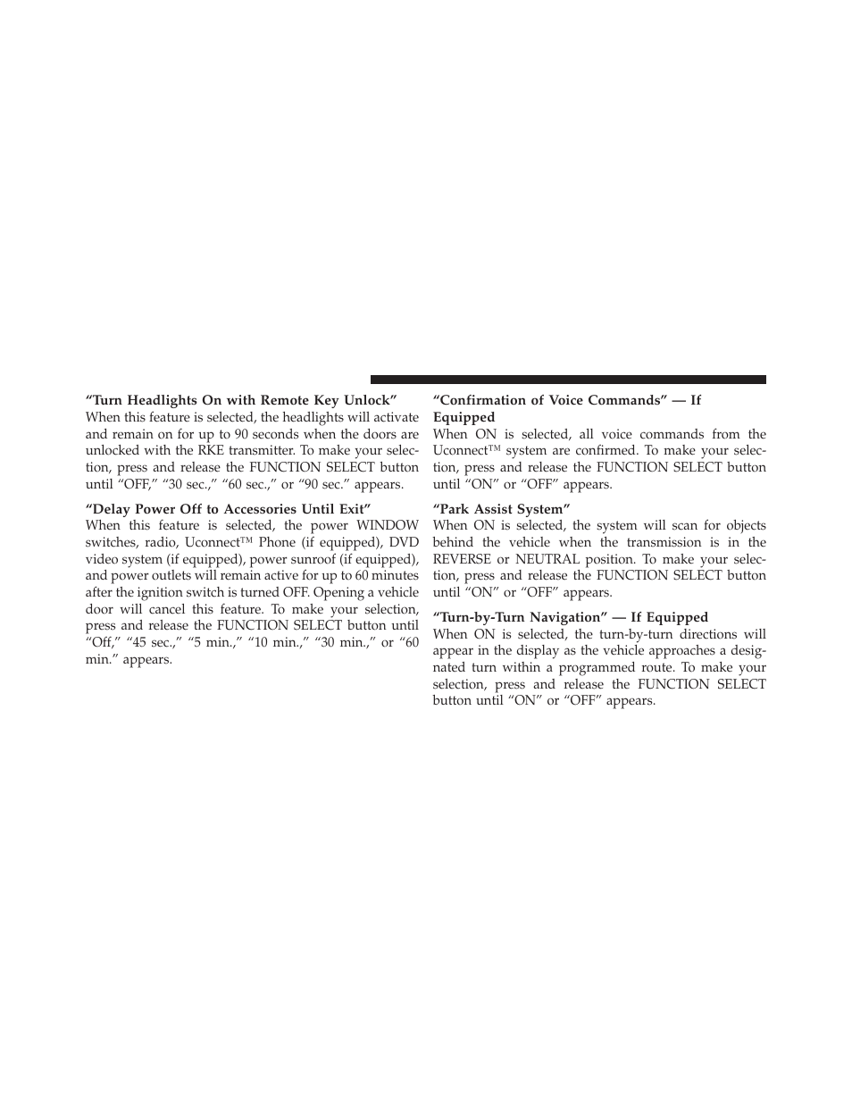 Chrysler 300SRT User Manual | Page 221 / 465