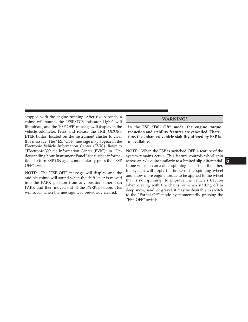 Chrysler 300SRT User Manual | Page 306 / 465