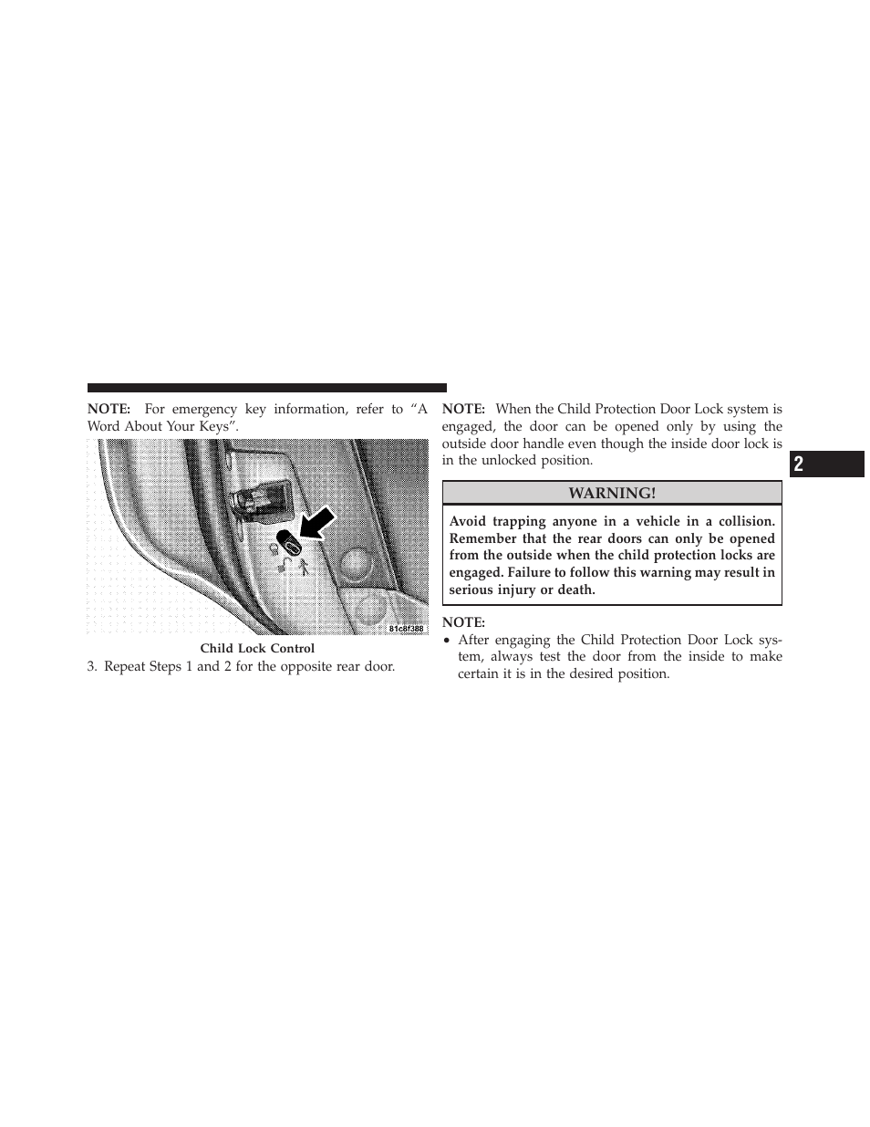 Chrysler 300SRT User Manual | Page 36 / 465