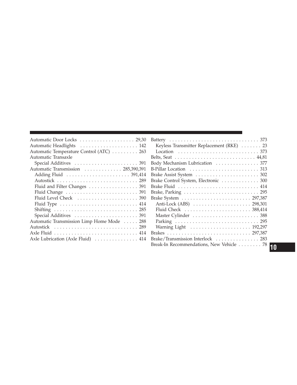 Chrysler 300SRT User Manual | Page 446 / 465