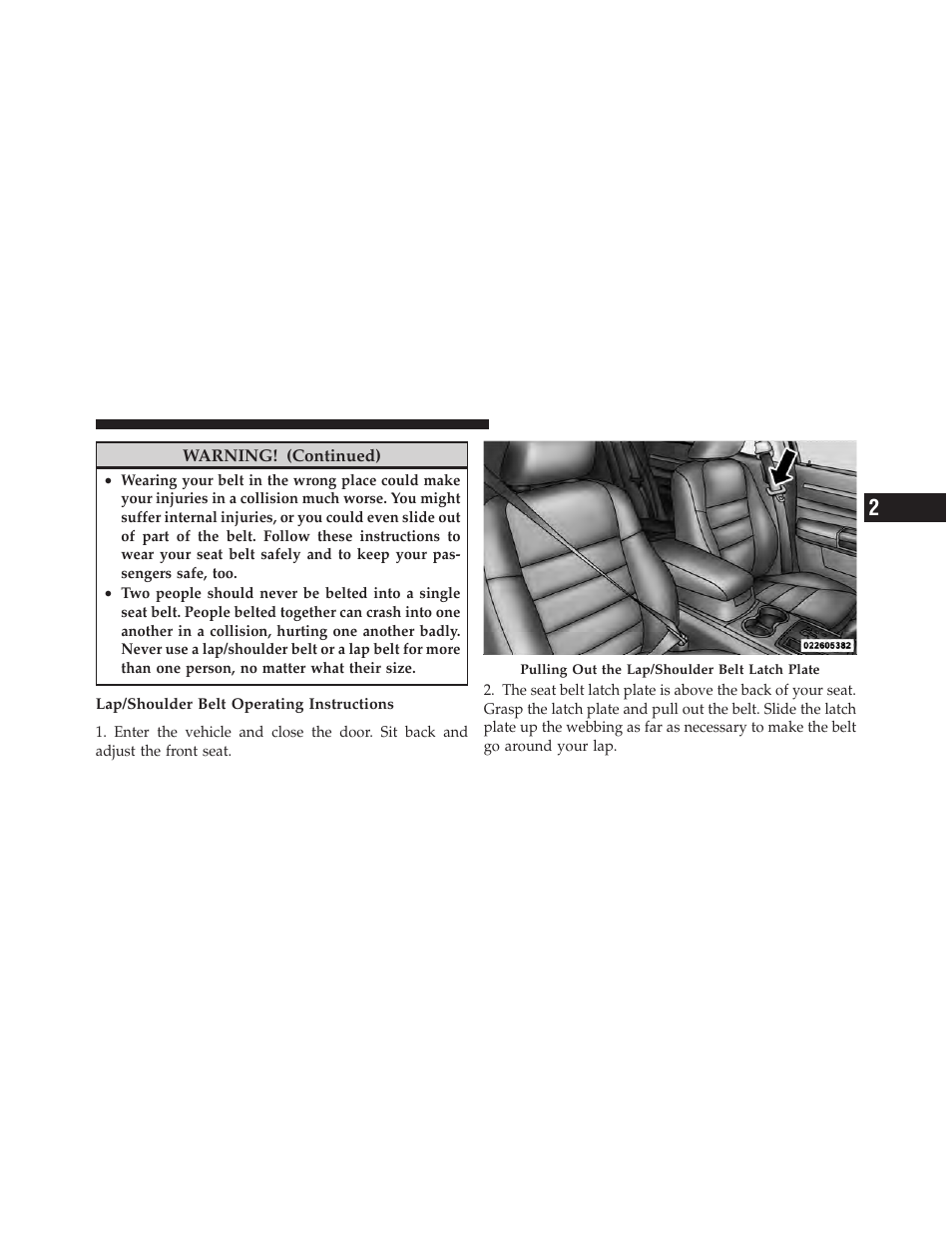 Chrysler 300SRT User Manual | Page 46 / 465