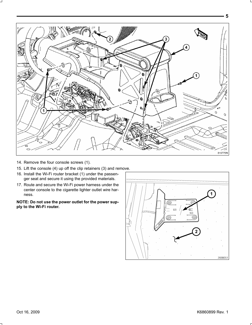Mopar K6860899 User Manual | Page 114 / 121