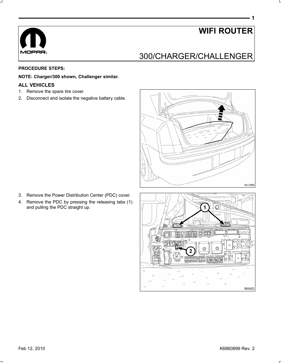 Wifi router 300/charger/challenger | Mopar K6860899 User Manual | Page 19 / 121