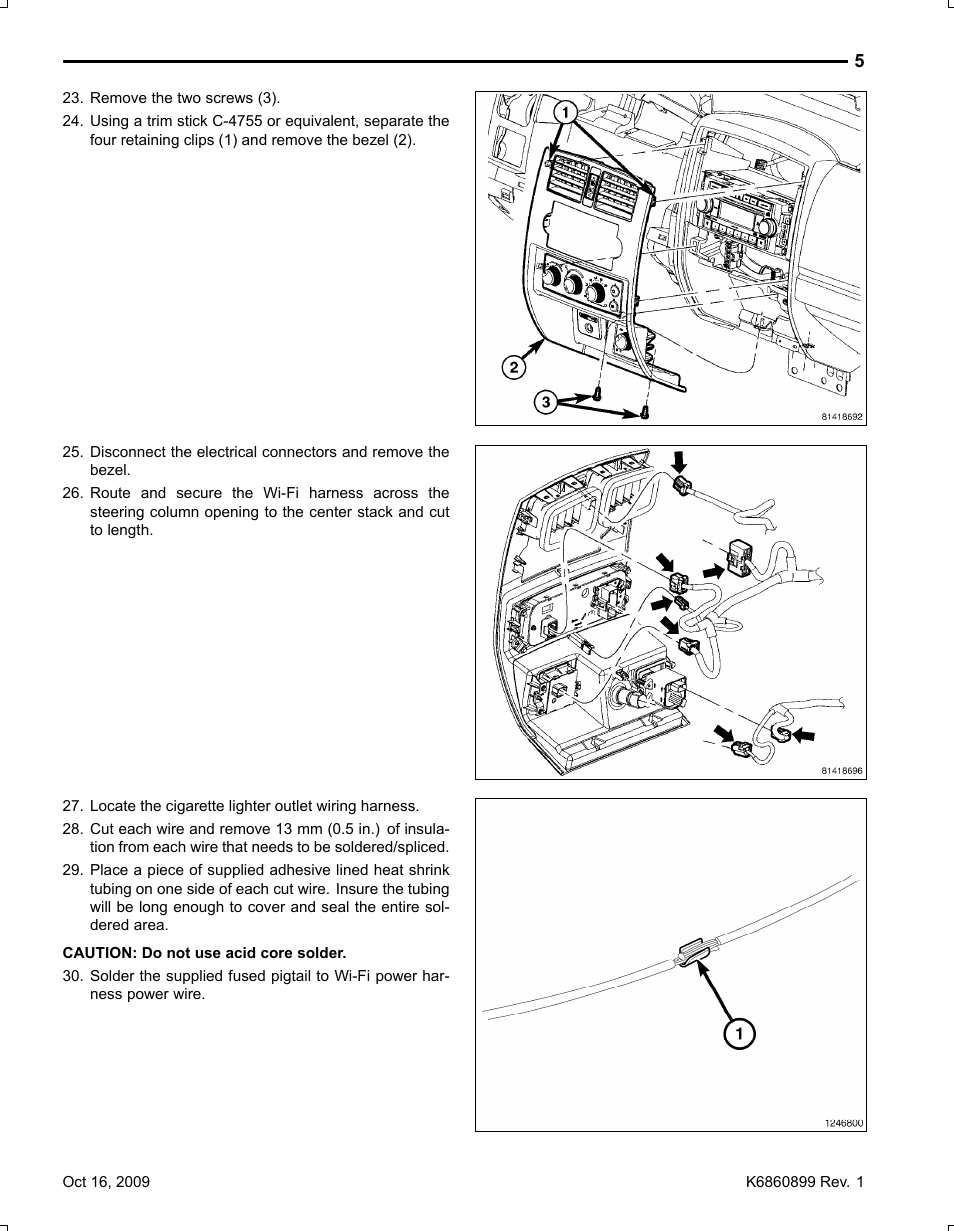Mopar K6860899 User Manual | Page 44 / 121