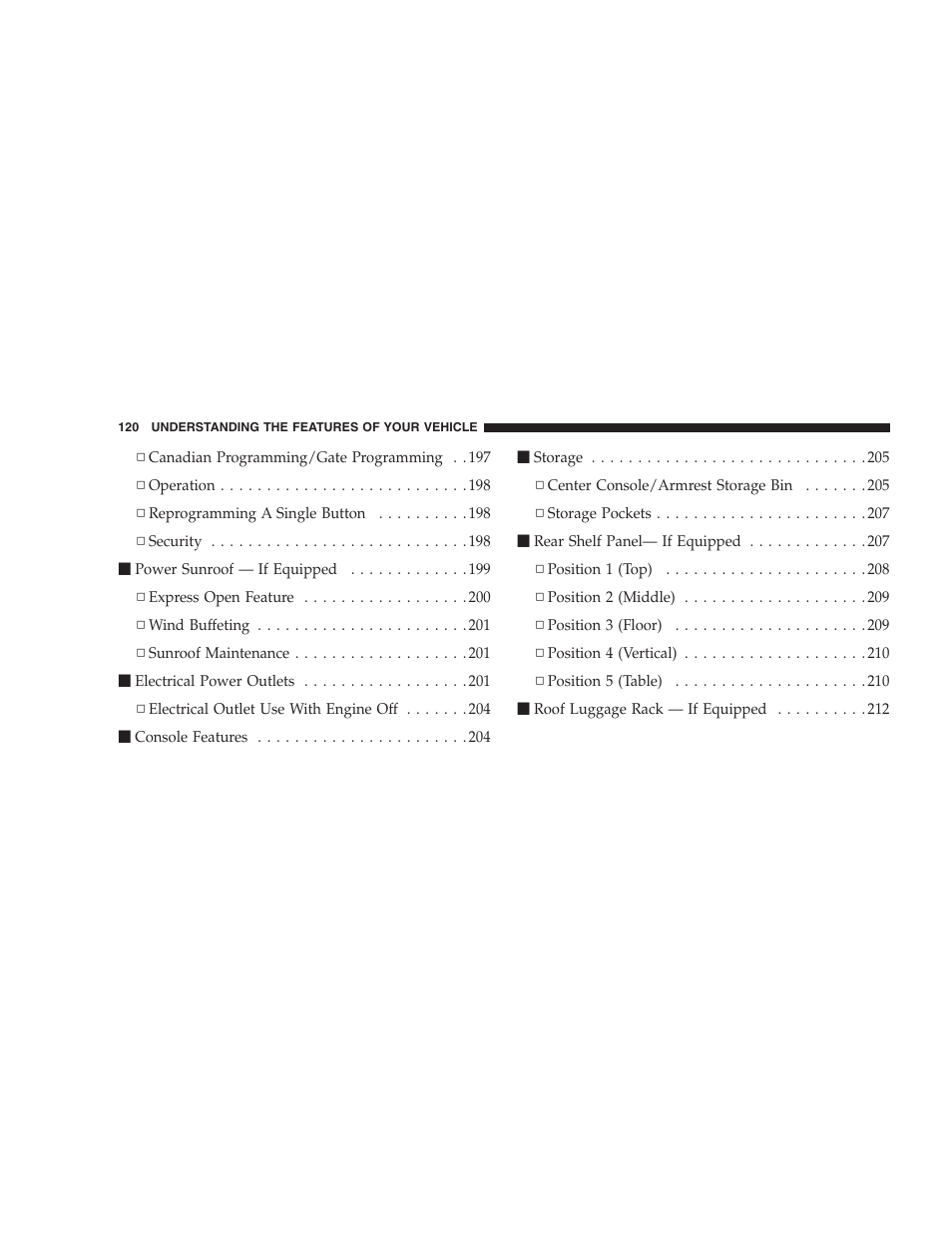 Chrysler 2006 PT Cruiser Sedan User Manual | Page 120 / 464