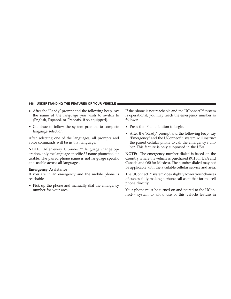 Chrysler 2006 PT Cruiser Sedan User Manual | Page 148 / 464