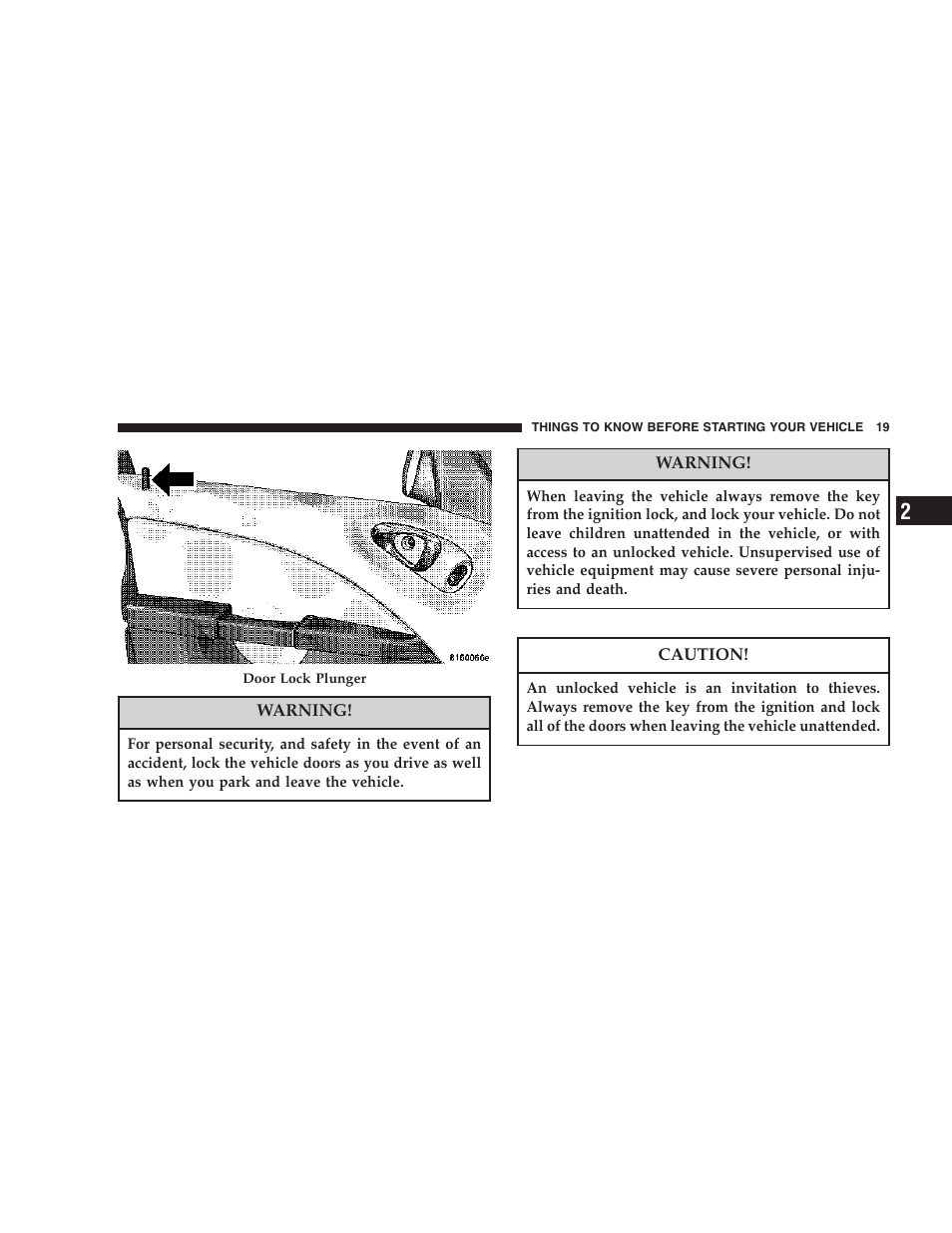 Chrysler 2006 PT Cruiser Sedan User Manual | Page 19 / 464