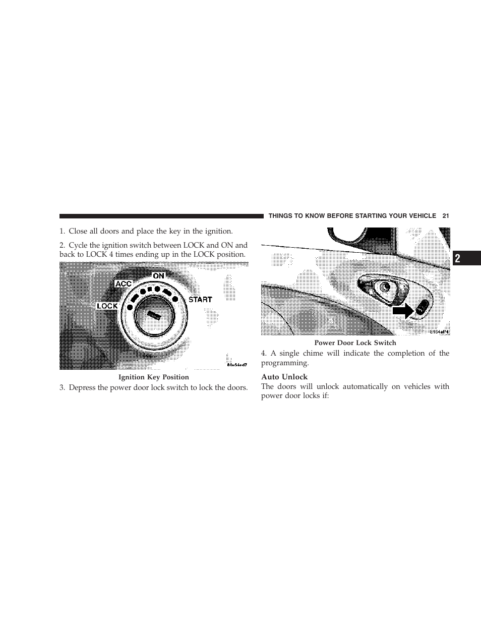 Chrysler 2006 PT Cruiser Sedan User Manual | Page 21 / 464