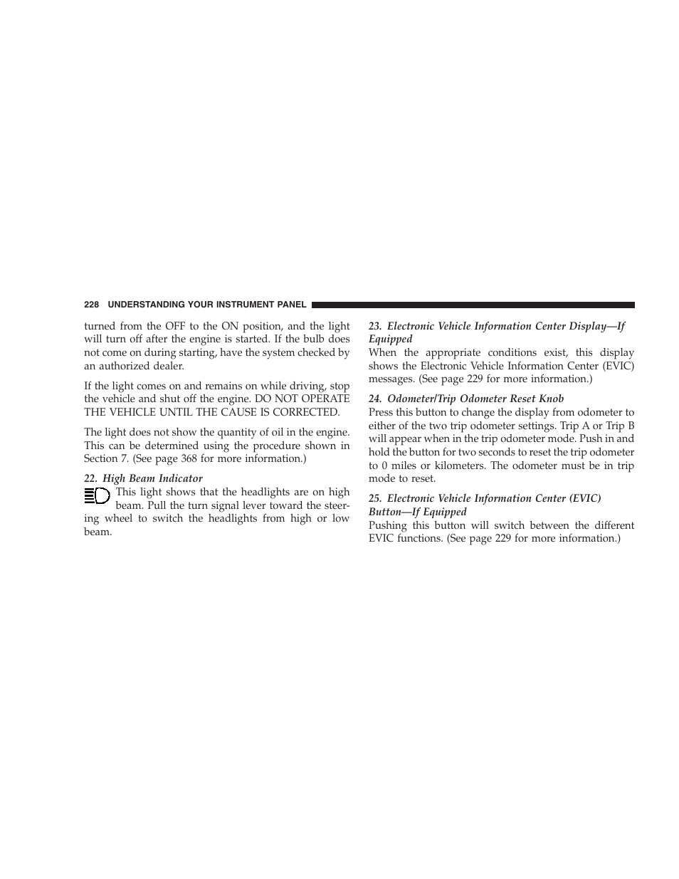 Chrysler 2006 PT Cruiser Sedan User Manual | Page 228 / 464