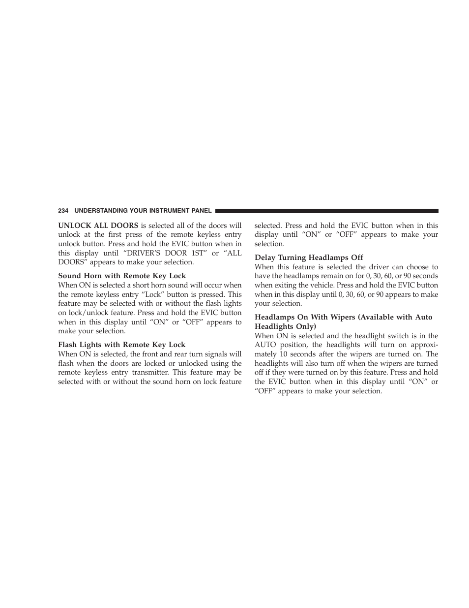 Chrysler 2006 PT Cruiser Sedan User Manual | Page 234 / 464