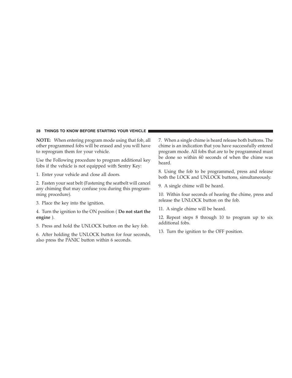 Chrysler 2006 PT Cruiser Sedan User Manual | Page 28 / 464