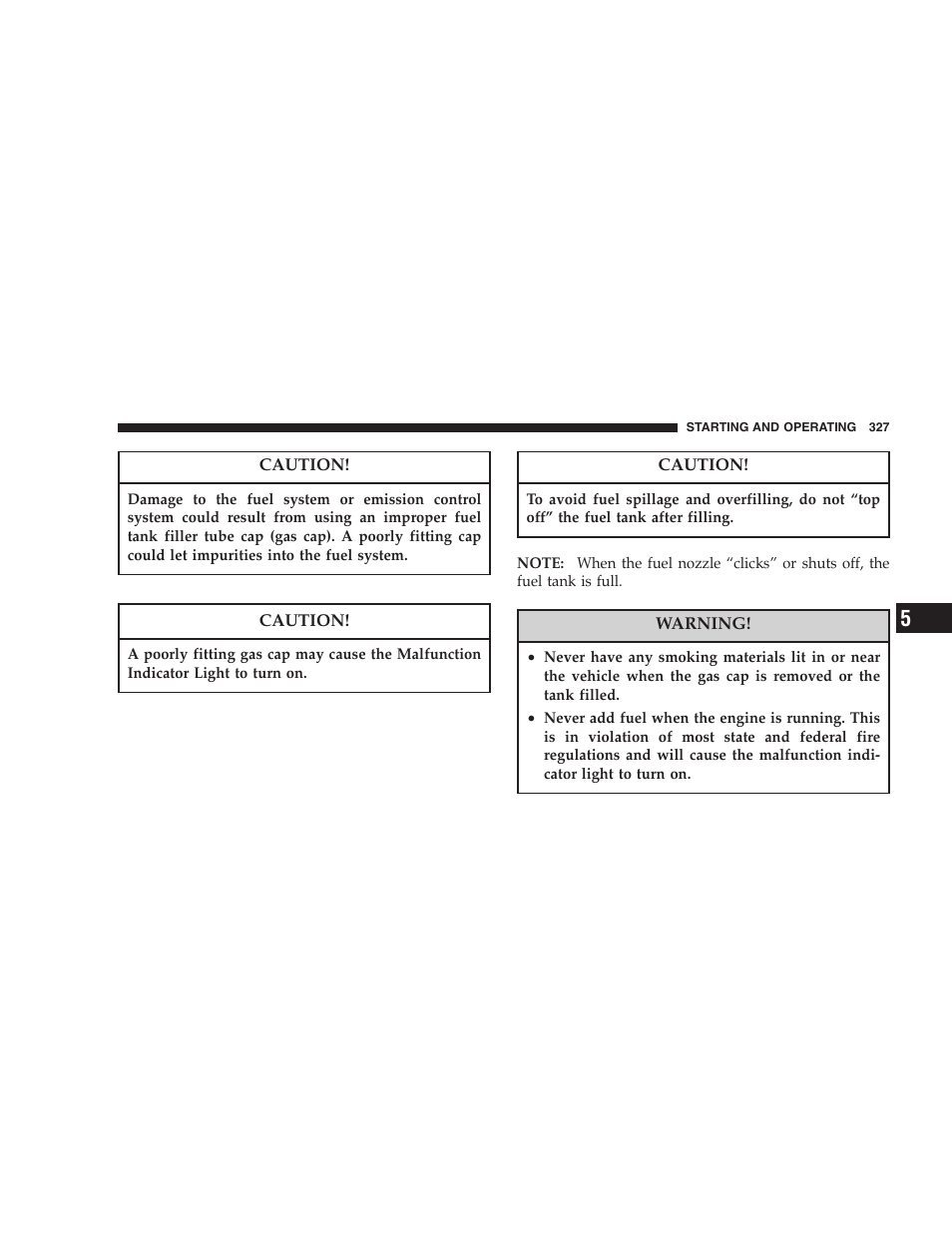 Chrysler 2006 PT Cruiser Sedan User Manual | Page 327 / 464