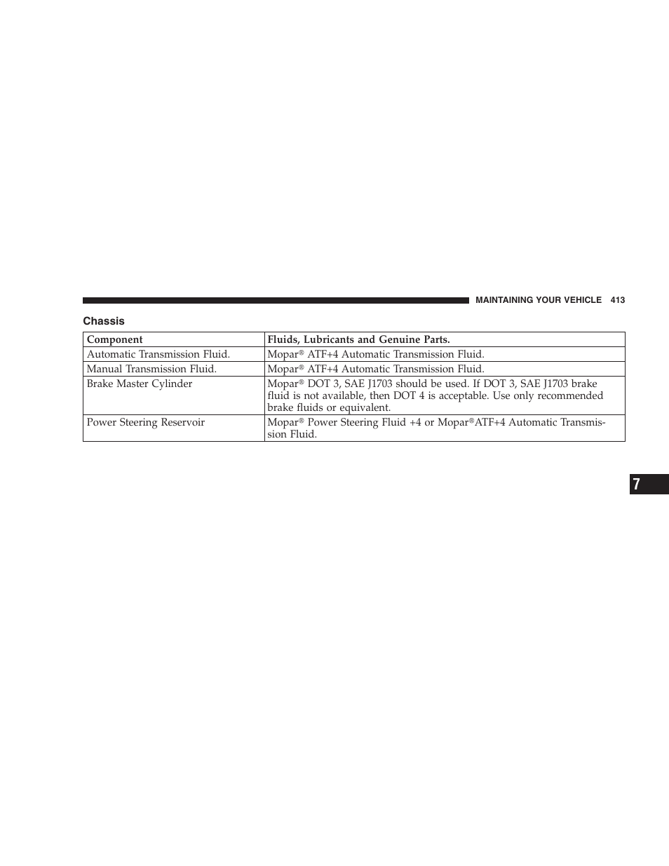 Chassis | Chrysler 2006 PT Cruiser Sedan User Manual | Page 413 / 464