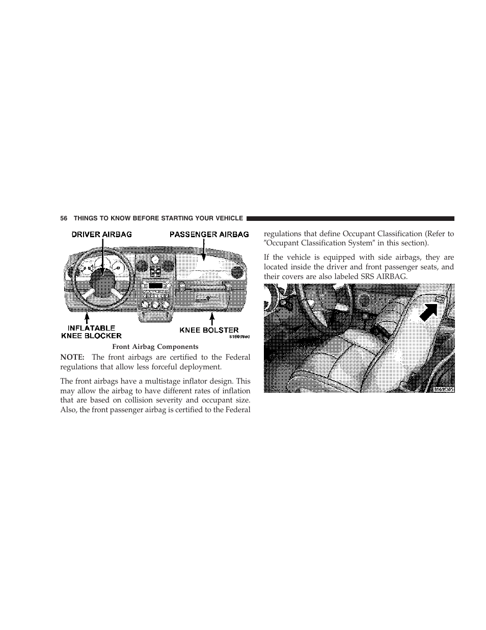 Chrysler 2006 PT Cruiser Sedan User Manual | Page 56 / 464