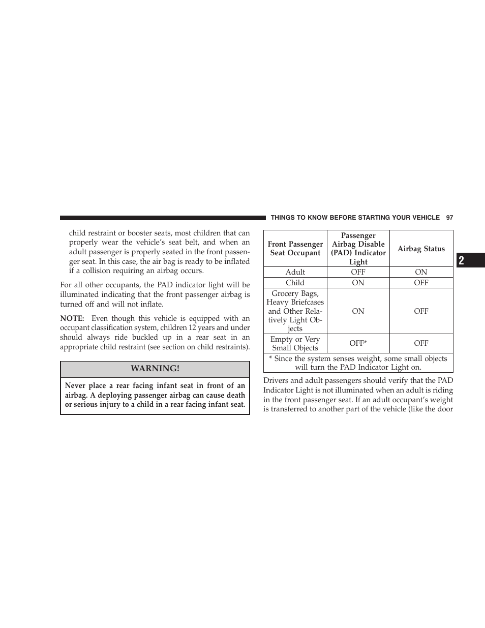 Chrysler 2006 PT Cruiser Sedan User Manual | Page 97 / 464