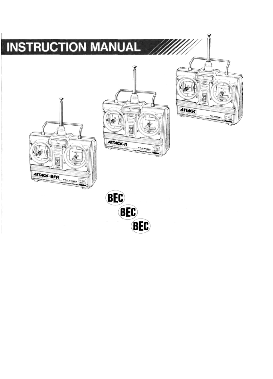 Futaba 2NBR User Manual | 12 pages