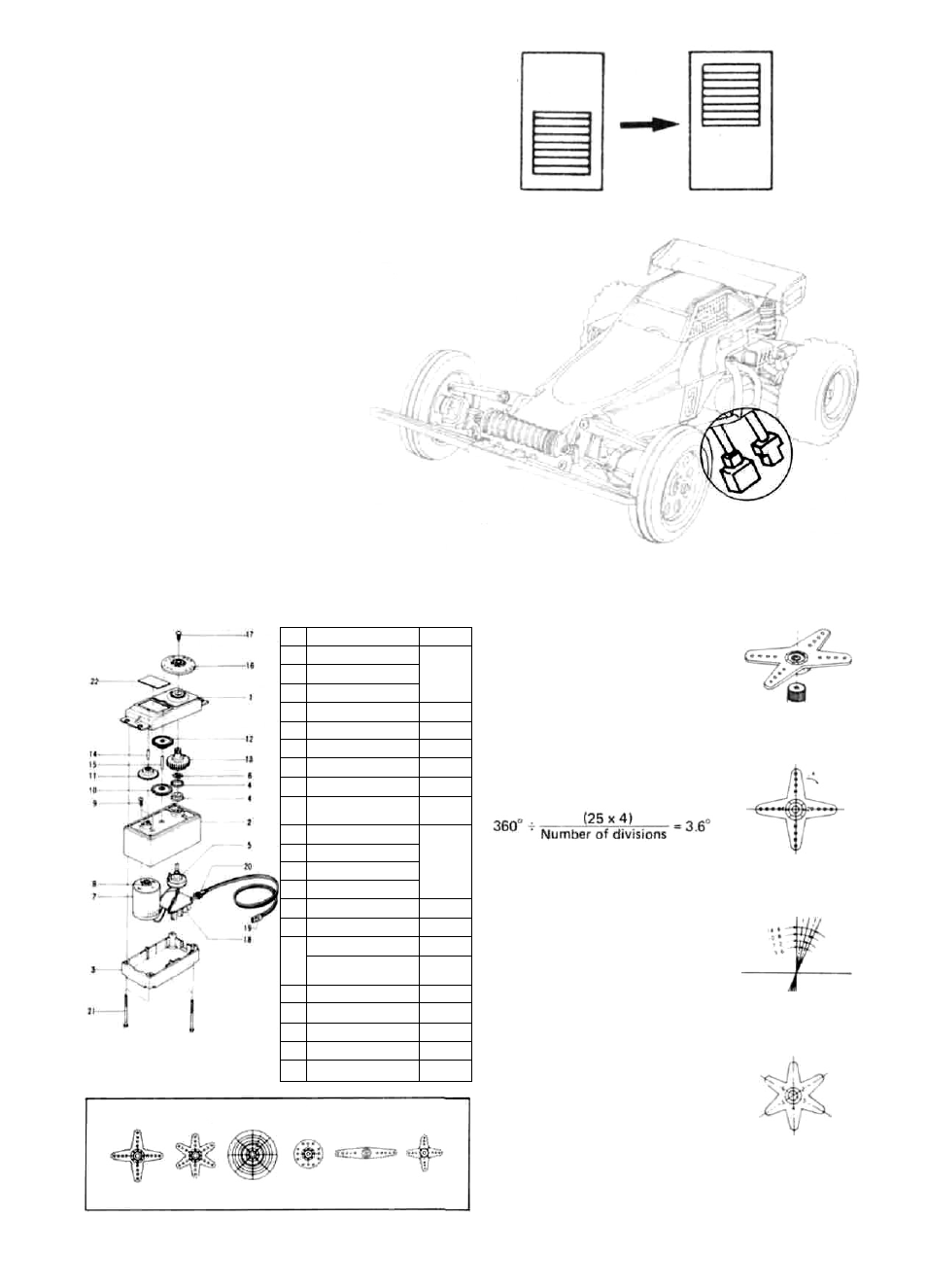 Fp-s128, If asp operates, When vehicle will not be used | Splined horns | Futaba 2NBR User Manual | Page 11 / 12