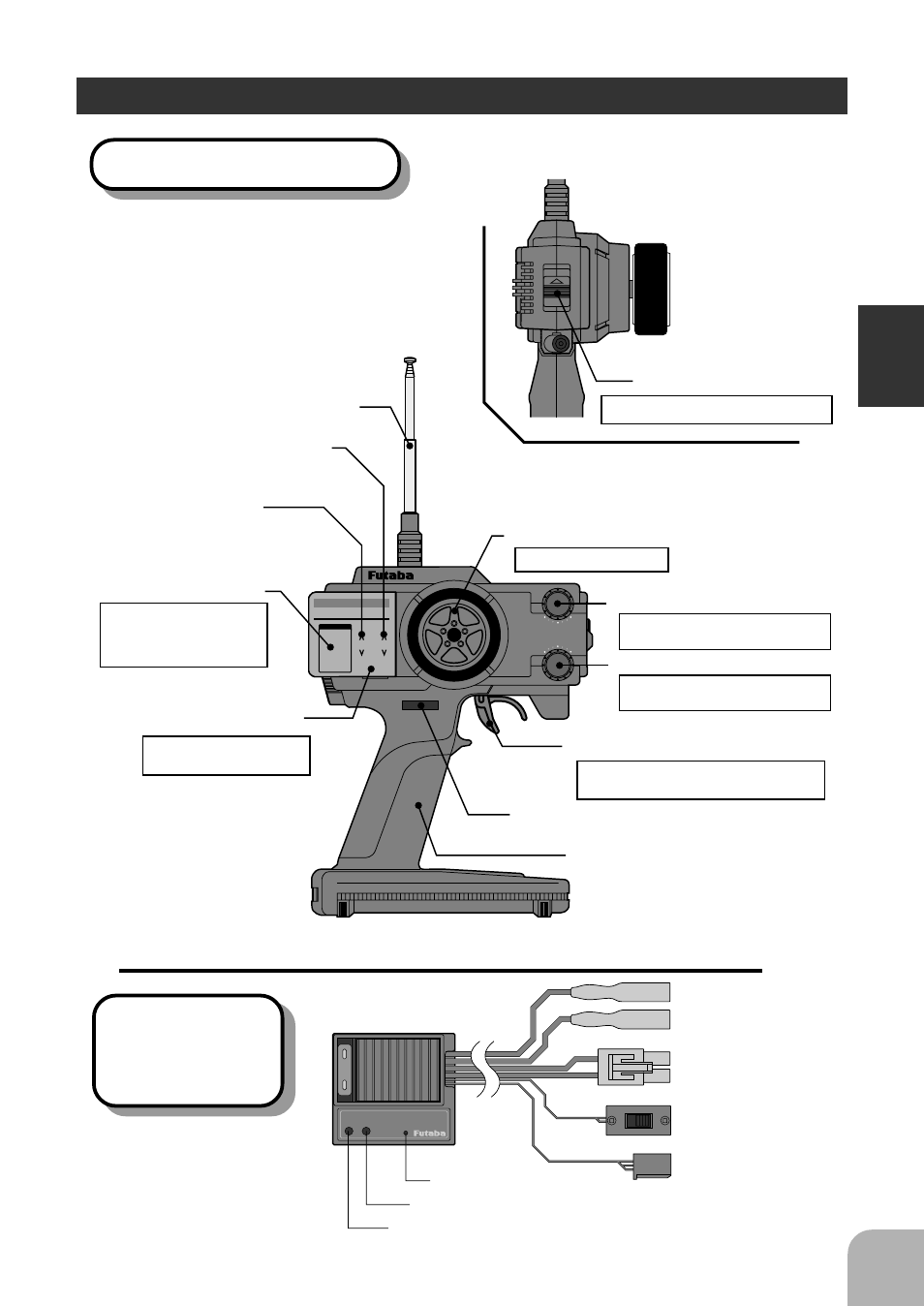 Nomenclature / handling, Before operation, Transmitter t2pc / t2pcka | Futaba 2PCKA User Manual | Page 8 / 18
