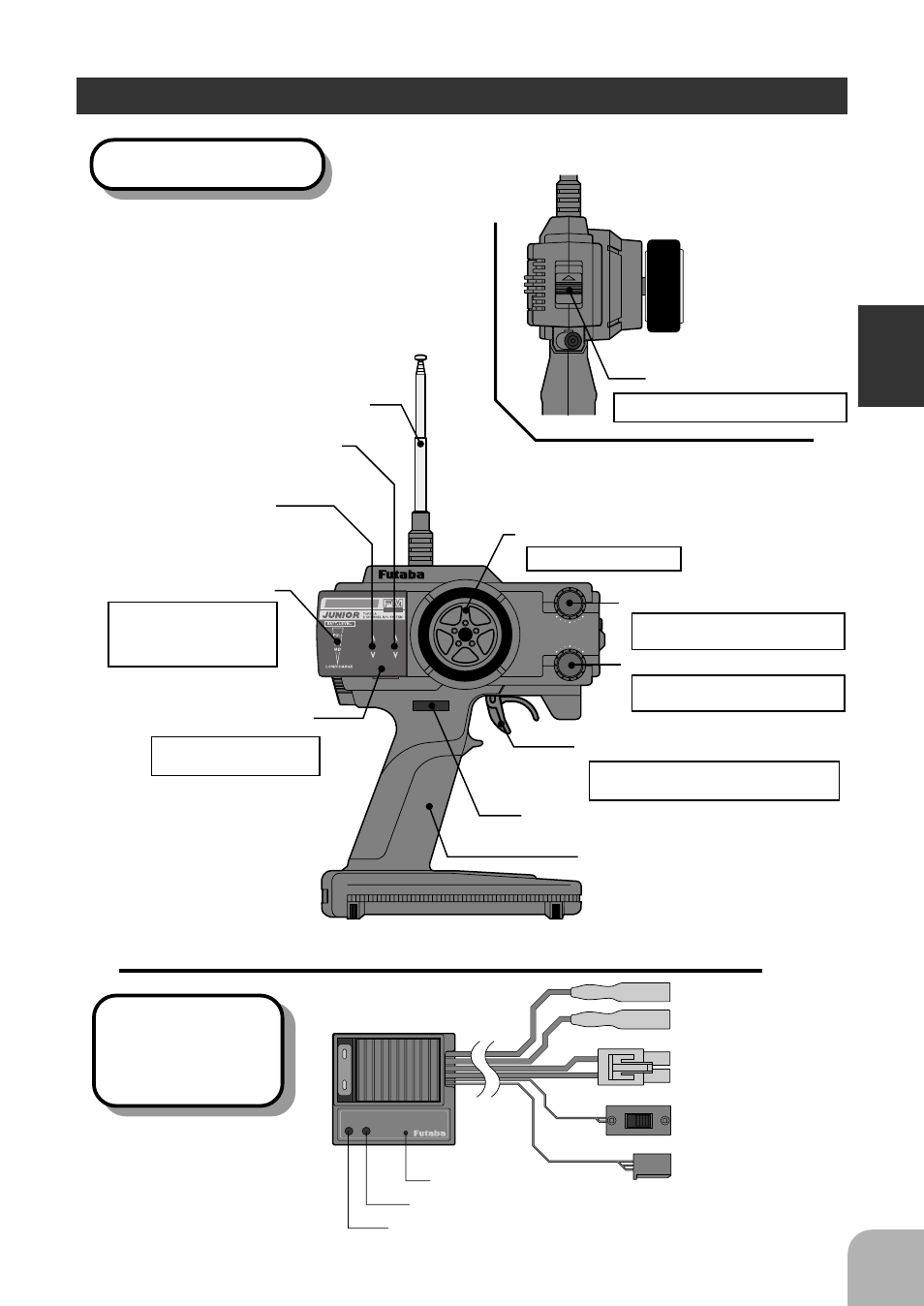 Nomenclature / handling, 7before operation, Transmitter t2peka | Futaba 2PEKA User Manual | Page 9 / 19