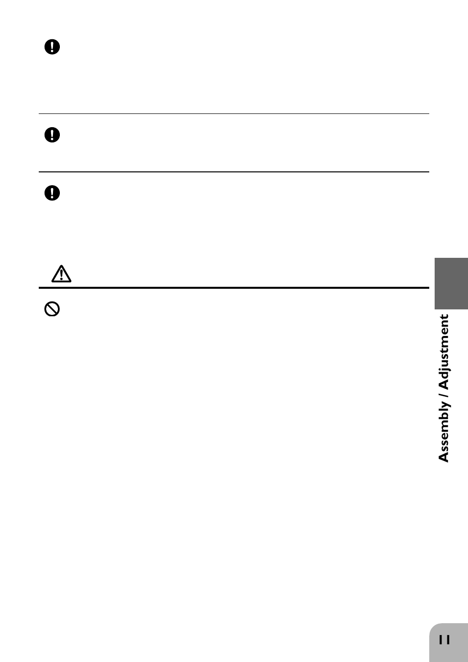 Caution, 11 assembly / adjustment | Futaba 2PHKA User Manual | Page 12 / 18