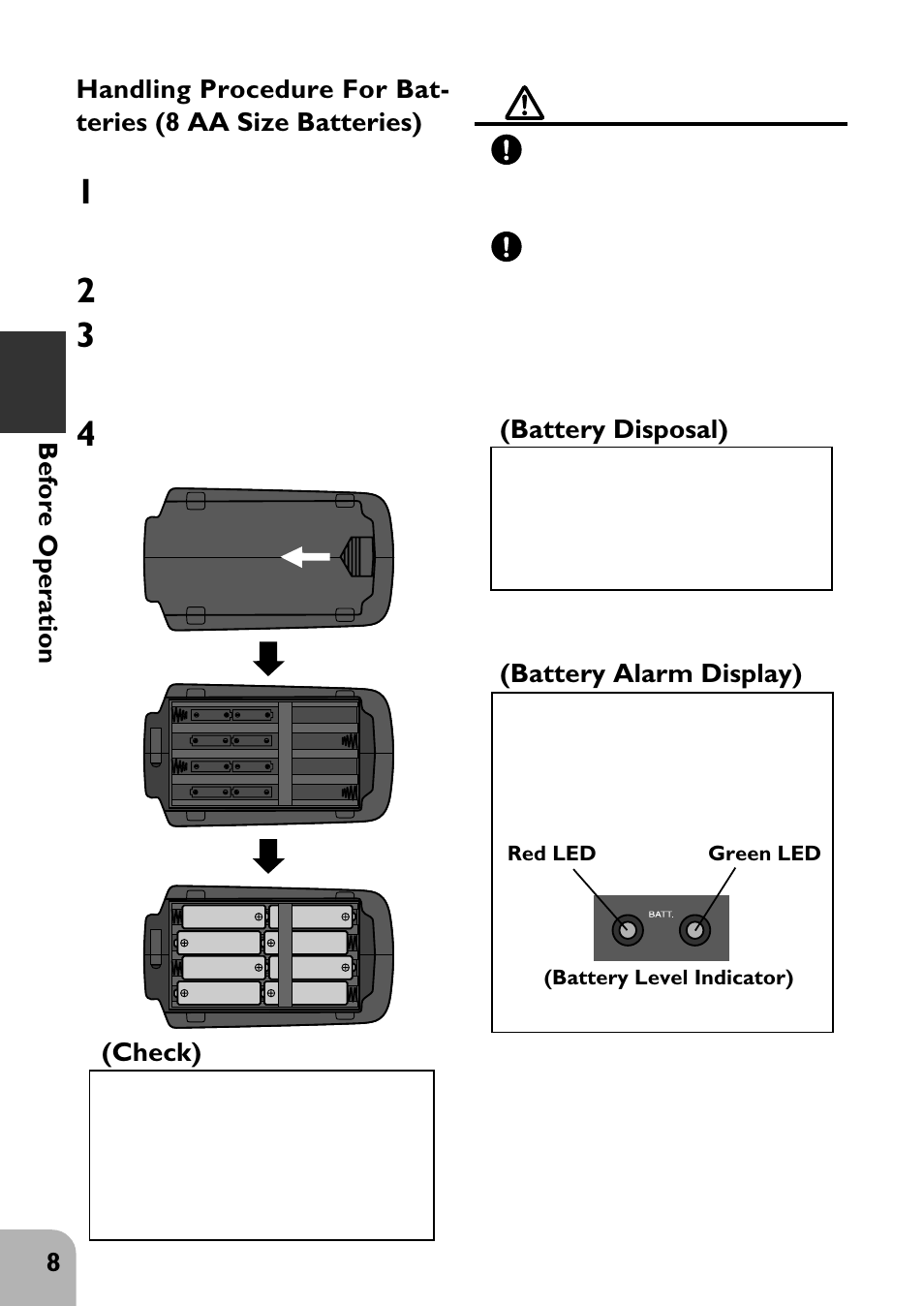 Caution | Futaba 2PHKA User Manual | Page 9 / 18