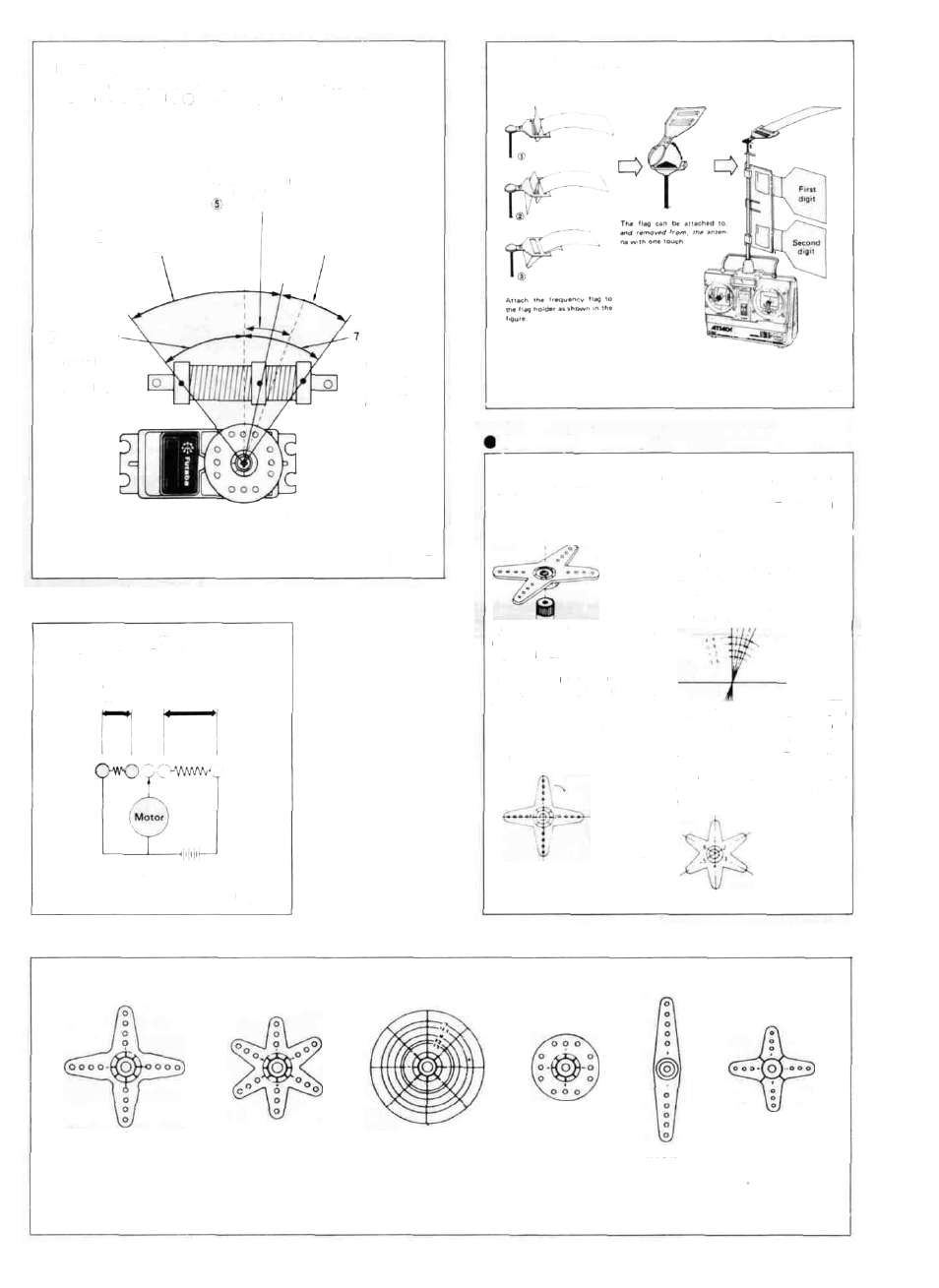 Qwoqowwvo, Splined horns, Fig. 21 | Futaba 2PKA AM User Manual | Page 6 / 8