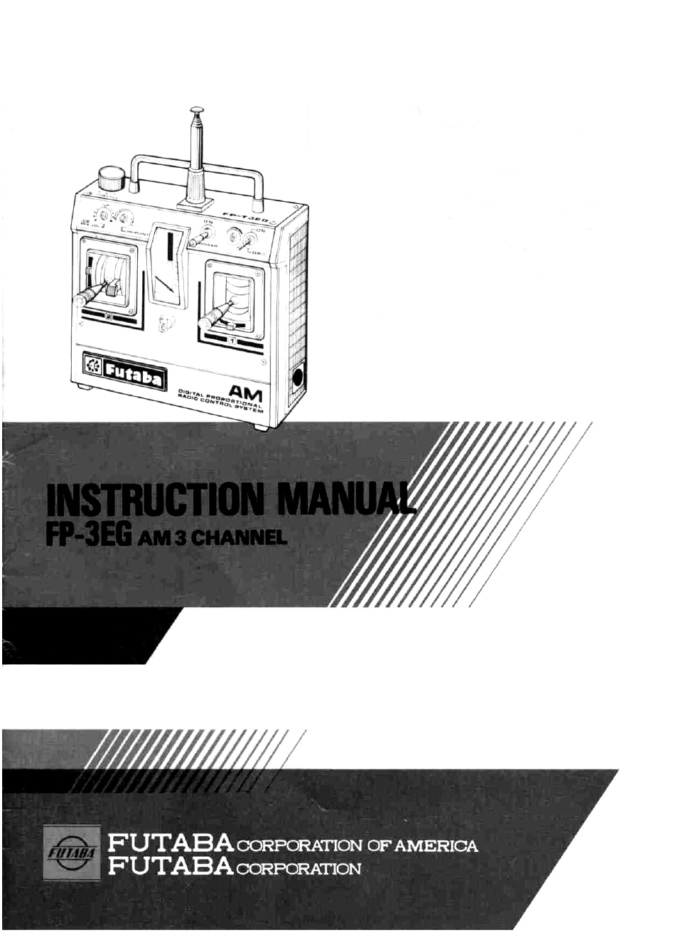 Futaba 3EG AM User Manual | 12 pages