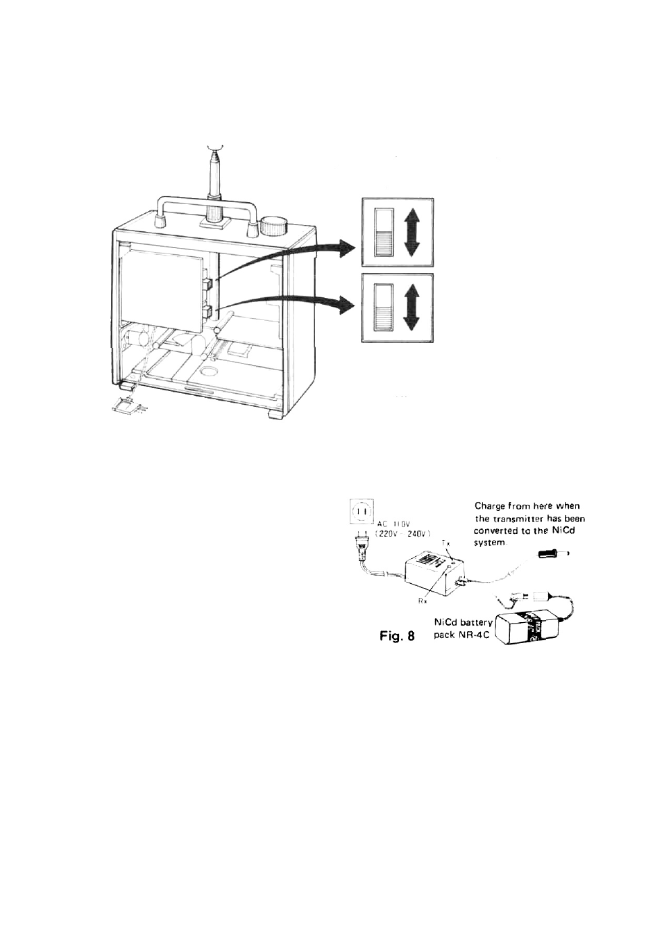 Reversing the servo, Receiver fp-r3f and servo fp-s24 | Futaba 3EG AM User Manual | Page 7 / 12