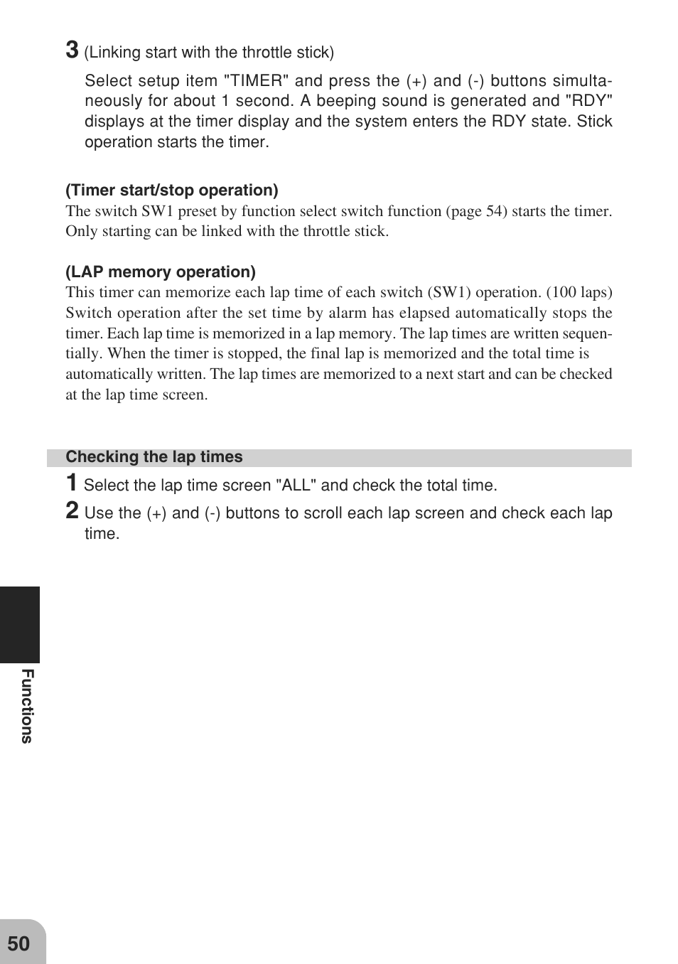 Futaba 3GR 2.4GHz User Manual | Page 49 / 61