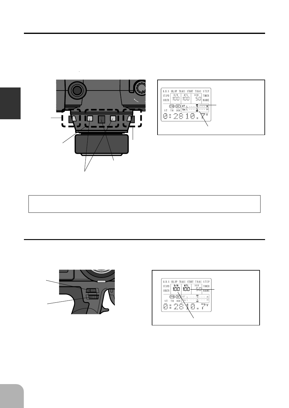 Digital trim operation, Grip dial operation | Futaba 3PJS User Manual | Page 16 / 110