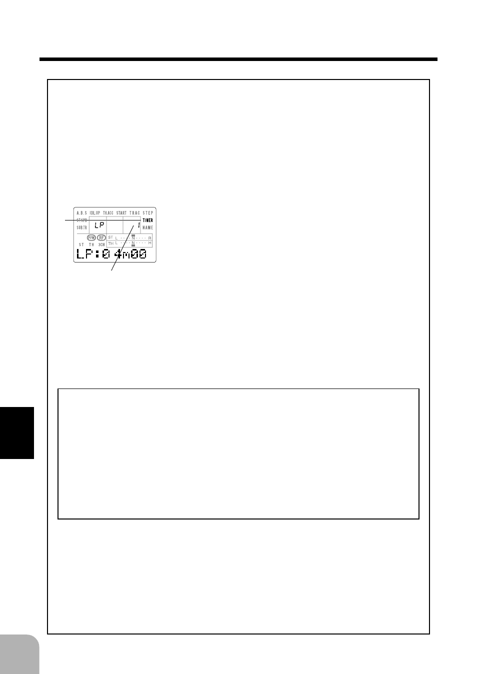 Lap timer | Futaba 3PJS User Manual | Page 70 / 110