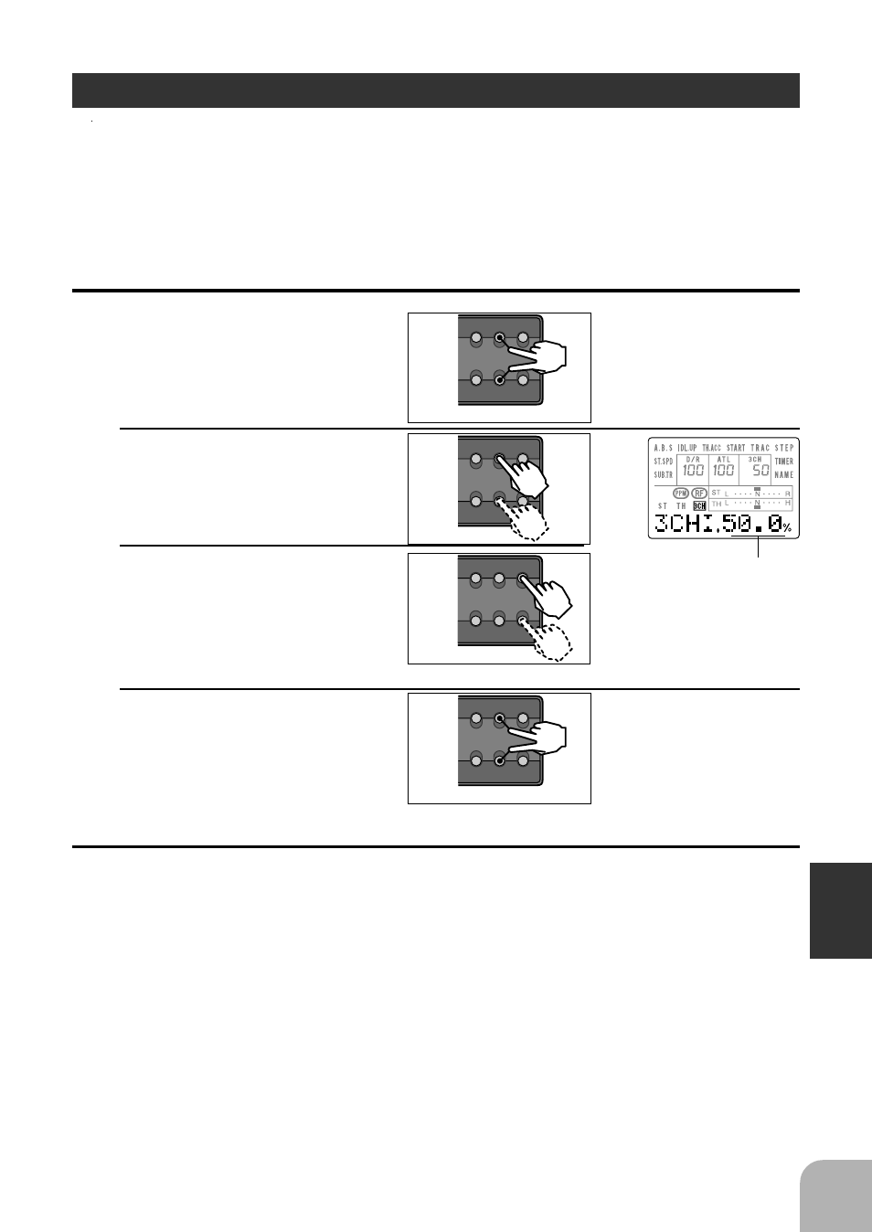 Channel 3 position, Setup mode functions | Futaba 3PJS User Manual | Page 79 / 110