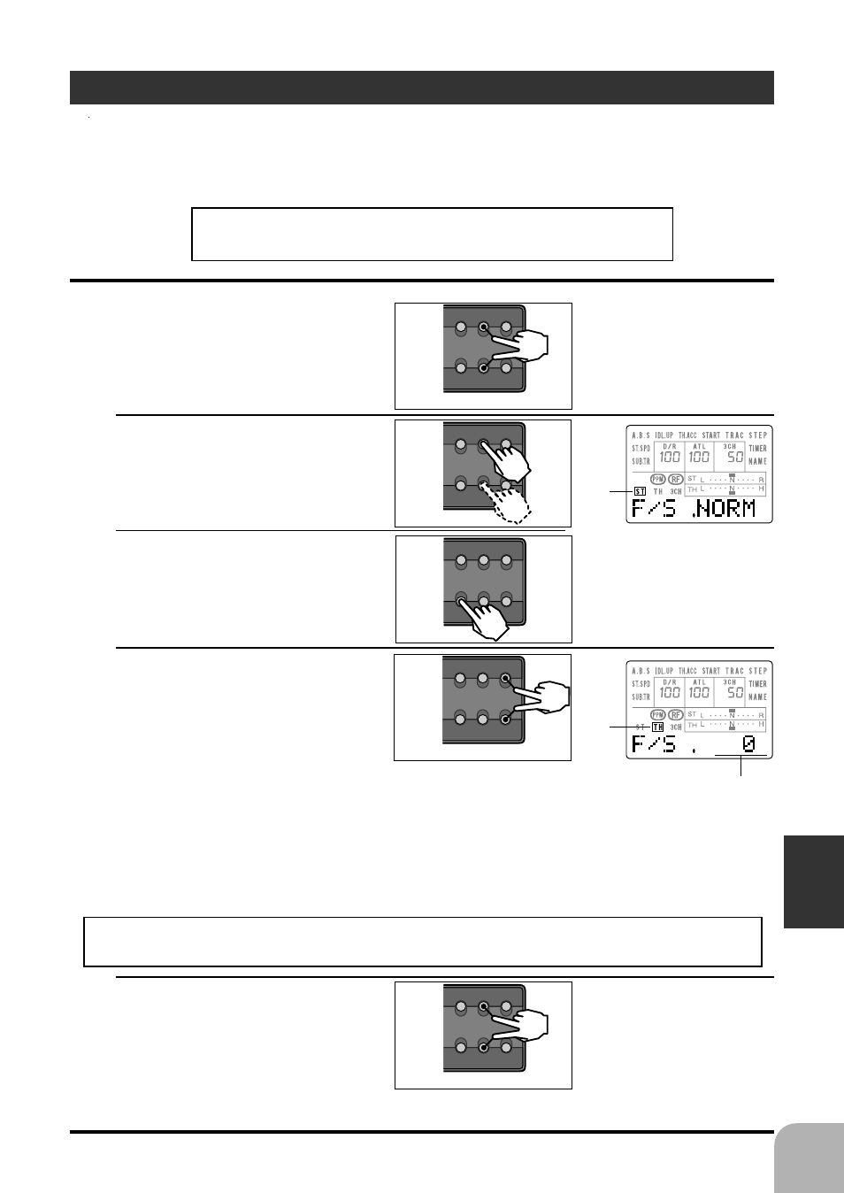 Fail safe (pcm mode only), Setup mode functions, St: steering th: throttle 3ch: channel 3 | Blink | Futaba 3PJS User Manual | Page 91 / 110